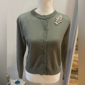 NWT La Vila Milano embellished cardigan